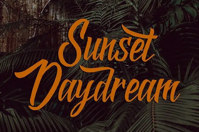 Black & Shadow font free