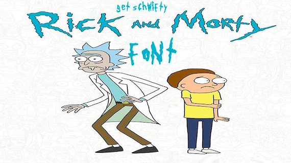 Rick and Morty font free