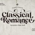 Classical Romance Font free download