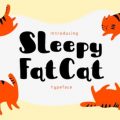 Sleepy Fat Cat Font download