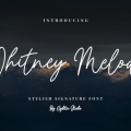 Whitney Melody Font free download