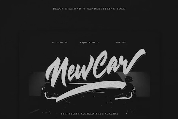 Black Diamond Font download