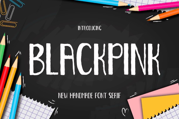 Blackpink Font