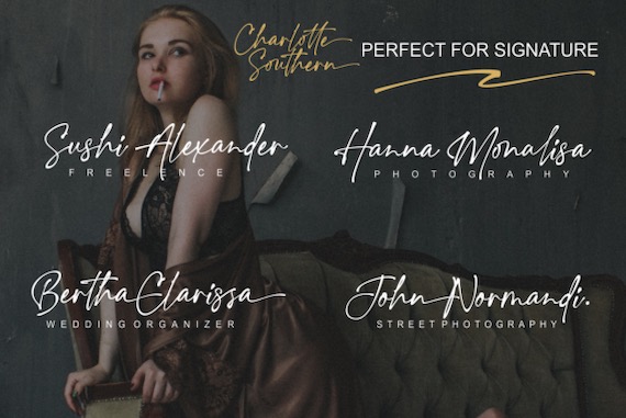 Charlotte Southern Font download