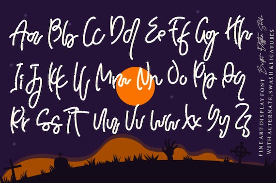 Halloween Bamboo Font free