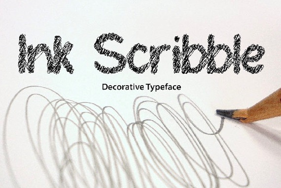 Ink Scribble Font
