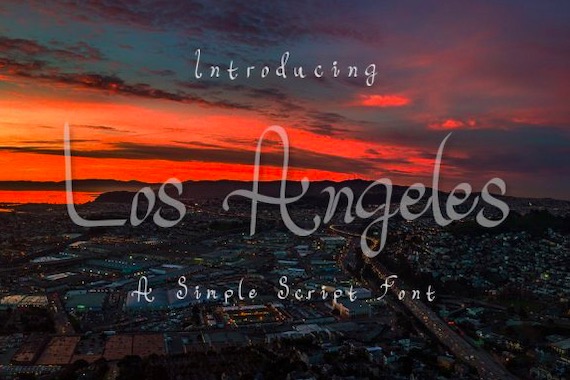 Los Angeles Font