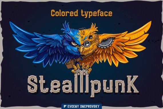 Steampunk Font