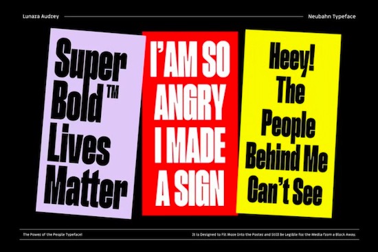 Neubahn Font download