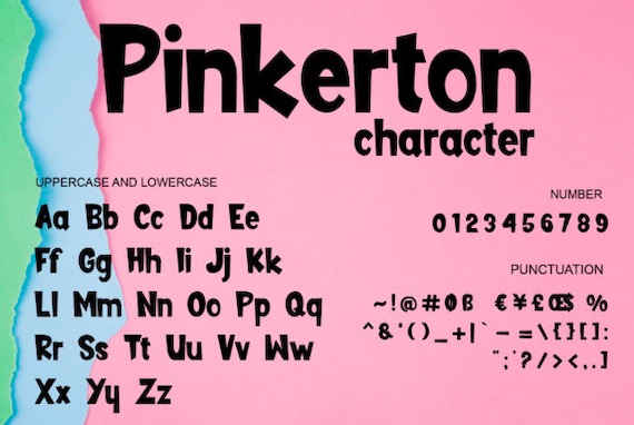 Pinkerton Font download