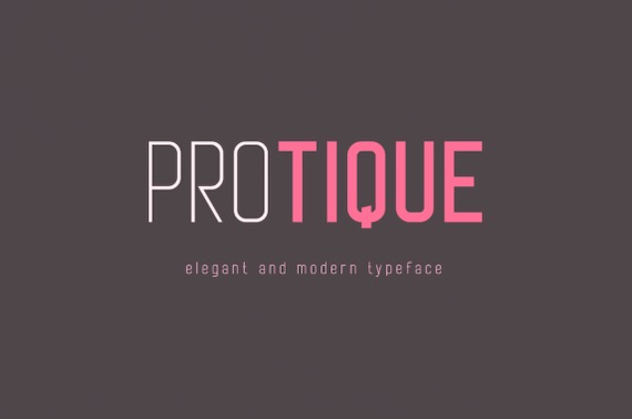 Protique Font