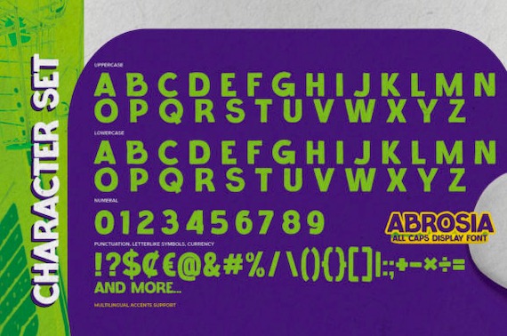 ABROSIA Font free