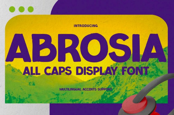 ABROSIA Font