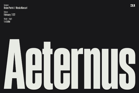 Aeternus Font