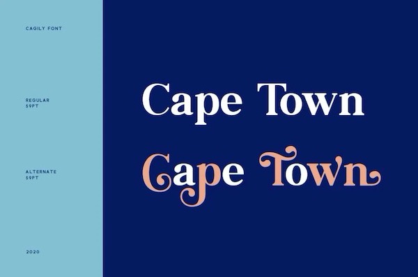 Cagily Font free