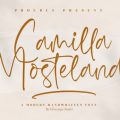 Camilla Mosteland Font