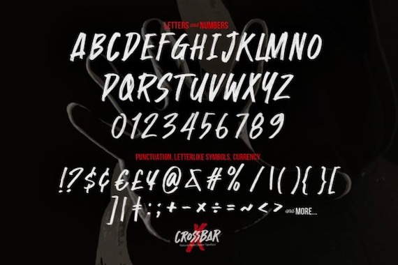 Crossbar Font free