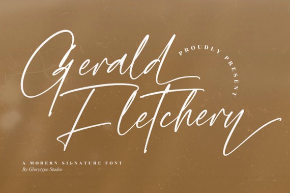 Gerald Fletchery Font