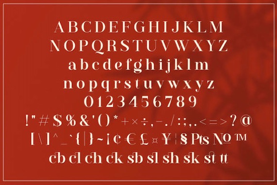 Gestack Font free