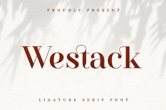 Gestack Font