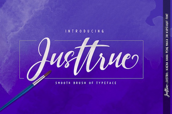 Justtrue Font