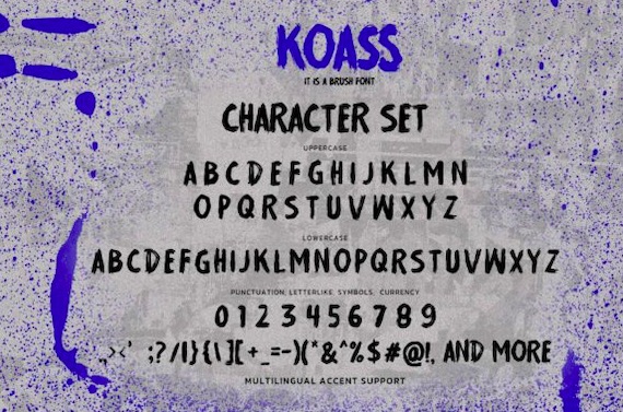 Koass Font free
