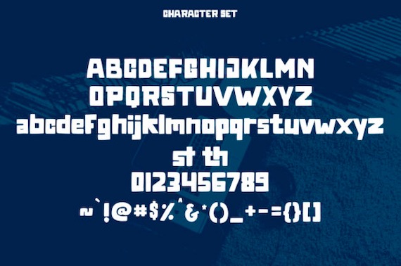 Logkey Block Font free