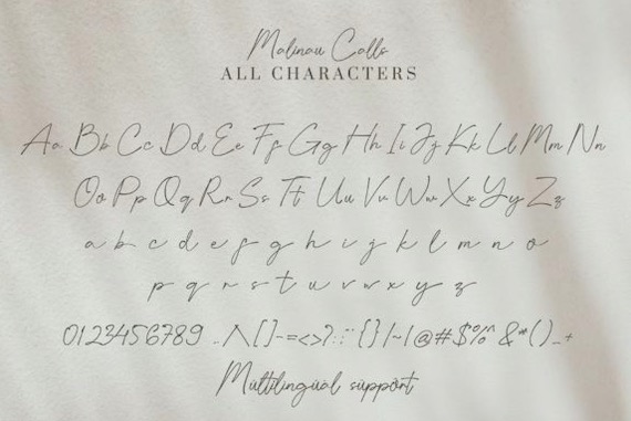 Malinau Calls Font free