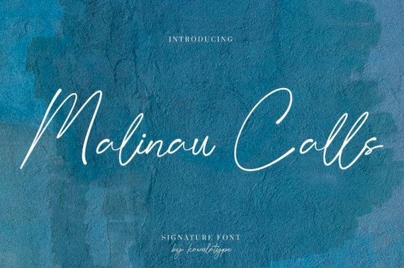 Malinau Calls Font
