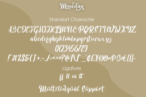 Monday Font free