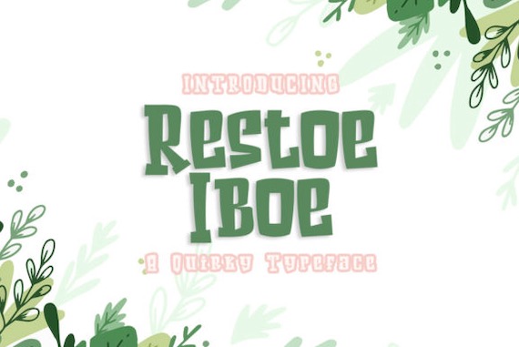 Restoe Iboe Font