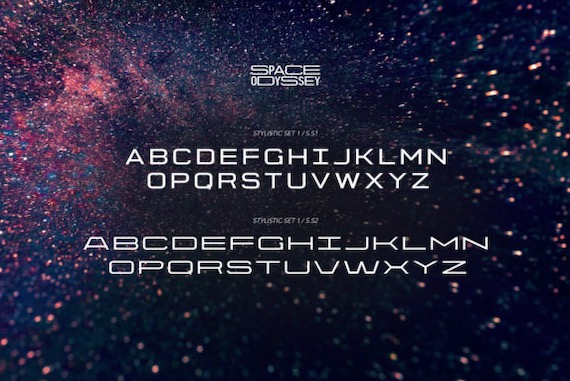 Space Odyssey Font download