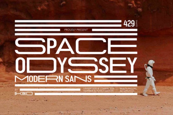 Space Odyssey Font