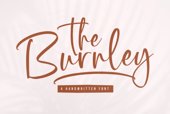 The Burnley Font
