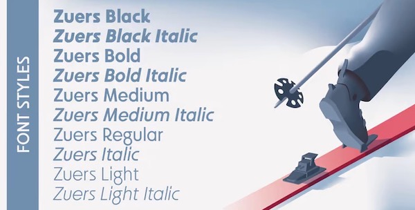 Zuers Font free