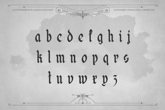 Aluvemskrew Font download