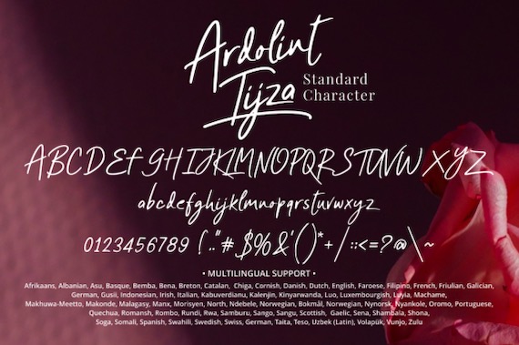 Ardolint Tijza Font free