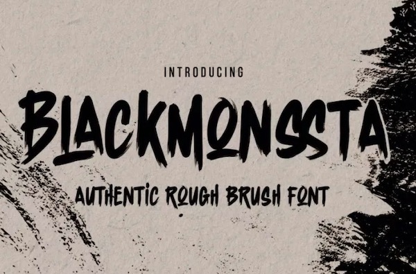 Blackmonssta Font download