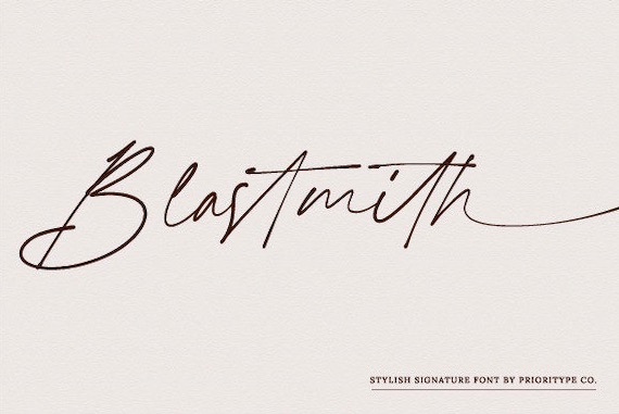 Blastmith Font