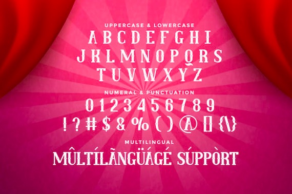 Circus World Font free