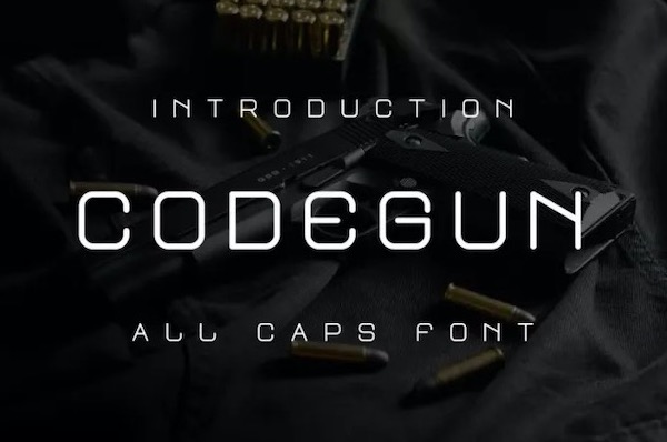 Codegun Font download