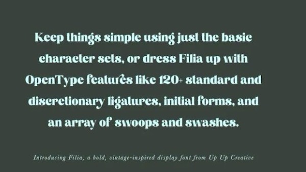 Filia Font