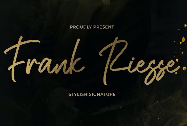 Frank Riesse Font