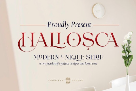Hallosca Font