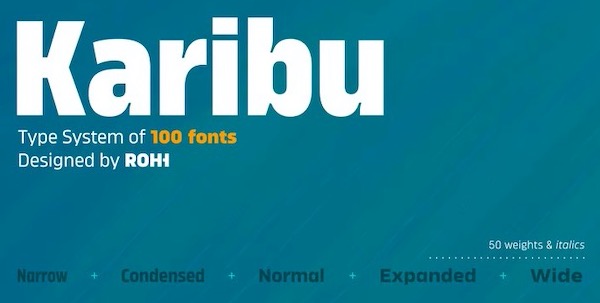 Karibu Font