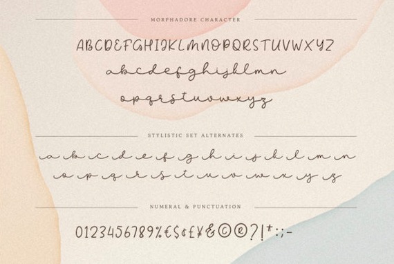 Morphadore Font free