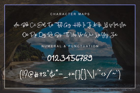 Ocean Wave Font free