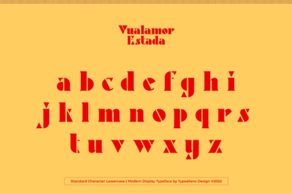 Vualamor Estada Font download