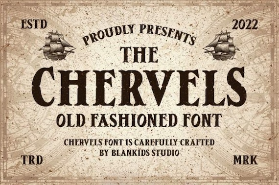 Chervels Font
