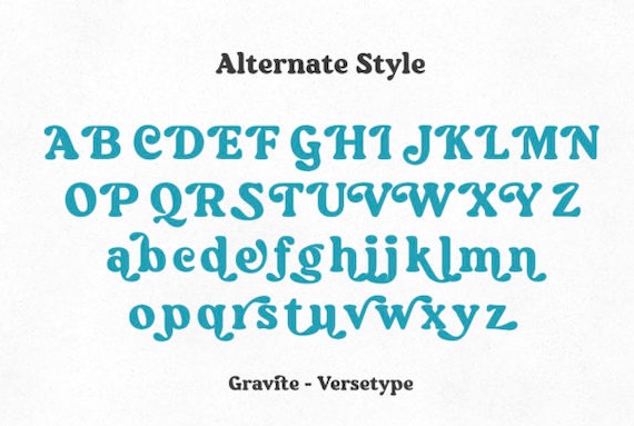 Gravite Font download